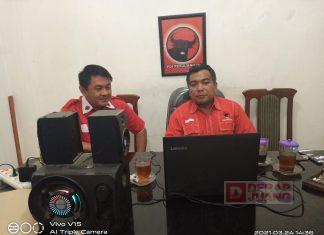 DPC PDI Perjuangan Kota Tegal Ikuti Webinar DPP Partai