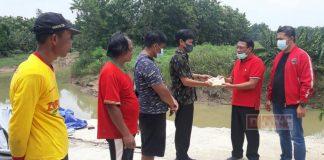 DPC PDI Perjuangan Sragen Bantu Warga Terdampak Tanah Longsor