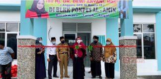 Dewi Aryani Resmikan Gedung BLK Komunitas di Ponpes Al-Amin