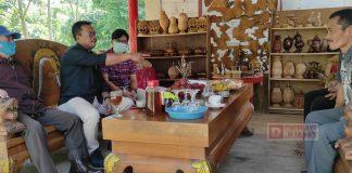 Edy Wuryanto Tinjau Potensi Kerajinan Ukir Limbah Kayu di Grobogan