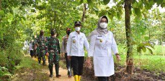 Etik Suryani: Saya Apresiasi Dandim 0726 Sukoharjo Dalam Membangun Lahan Demplot Pertanian