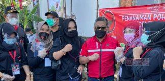 Fraksi PDI Perjuangan DPRD Kabupaten Pemalang Ikuti Gerakan Penghijauan dan Bersih DAS Ciliwung