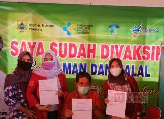 Fraksi PDI Perjuangan DPRD Pemalang Jalani Vaksinasi Tahap II