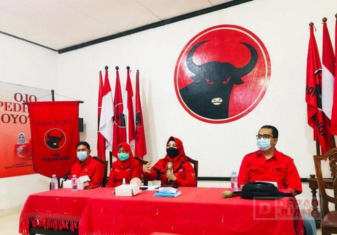 Gealar Rapat Rutin, DPC PDI Perjuangan Klaten Bahas Pembangunan Kantor Baru