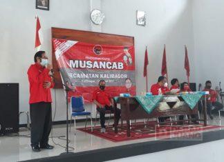 Gelar Musancab, Didi Rudianto Terpilih Kembali Menjadi Ketua PAC Kalibagor Periode 2020-2025