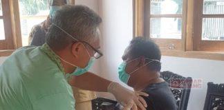 H. Riswadi Ikuti Program Vaksinasi Covid-19 di Kabupaten Pekalongan