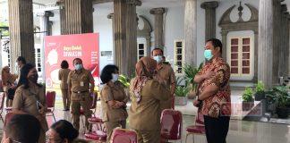 Vaksinasi Tahap 2 Di Kota Semarang Lebihi Target