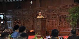 Hj. Sri Mulyani Pimpin Rapat Koordinasi Virtual di Kecamatan Jatinom