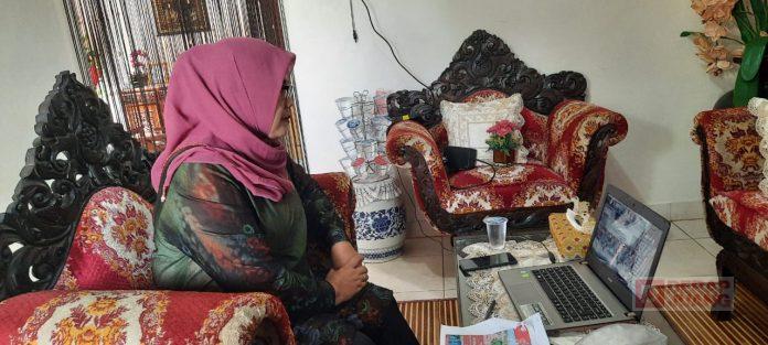 Hj. Sri Ruwiyati Ikuti Webinar Bersama Dinas Sosial Provinsi Jawa Tengah