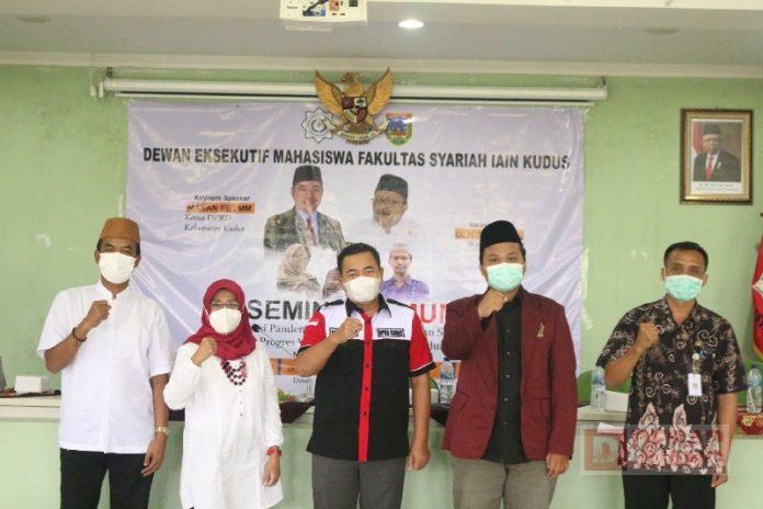 Jadi Pembicara Seminar Refleksi Pandemi, Masan Berpesan Tetap Patuhi Protokol Kesehatan