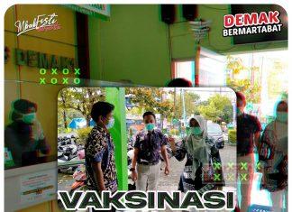 Jalani Vaksinasi, Mbak Eisti Yakinkan Masyarakat Demak