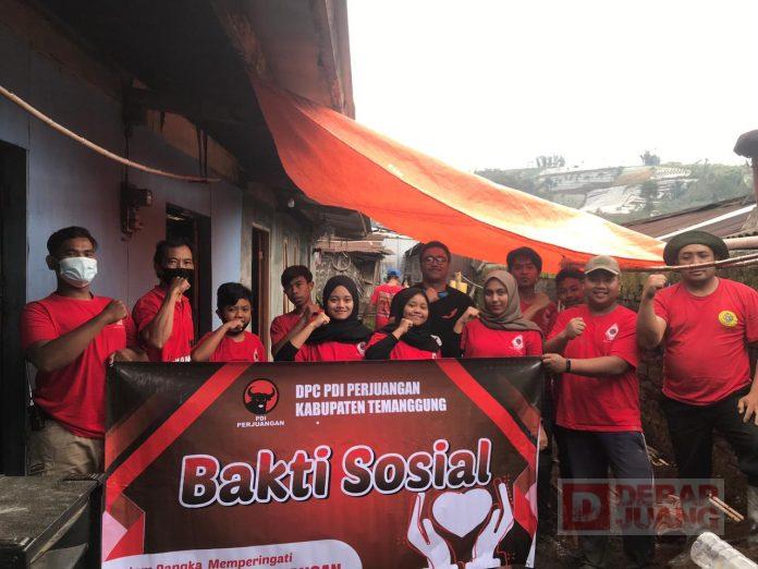 Jalin Harmonisasi Dengan Struktural, Komunitas Juang Temanggung Gelar Bakti Sosial