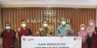 Jalin Sinergi Bersama KPP Pratama Kudus, Masan; Tingkatkan Layanan Publik Bebas Korupsi