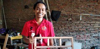 Dayagunakan Ketrampilan, Kader Komunitas Juang Kab. Klaten Kembangkan Usaha Meubel