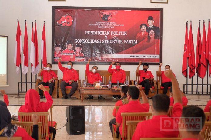 Kader Banteng Jepara Gerakkan Konsolidasi dan Panaskan Mesin Partai
