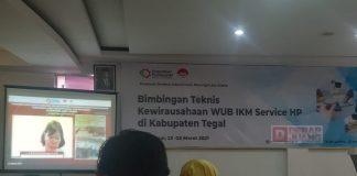 Kader Komunitas Juang Kabupaten Tegal Ikuti Bimtek Service HP