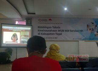 Kader Komunitas Juang Kabupaten Tegal Ikuti Bimtek Service HP