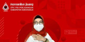 KJ Sukoharjo Ucapkan Selamat HUT Kepada Bupati Etik Suryani