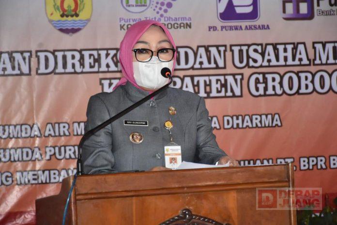 Lantik Tiga Direktur BUMD, Sri Sumarni Minta Beri Pelayanan Terbaik