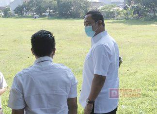 Hendi Tingkatkan Area Resapan Melalui Pembangunan Lapangan Olah Raga