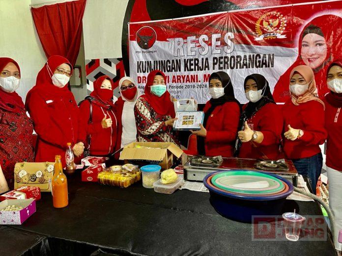 Masa Reses, Dewi Aryani Gelar Pelatihan Tata Boga Untuk Kader Perempuan Kabupaten Tegal