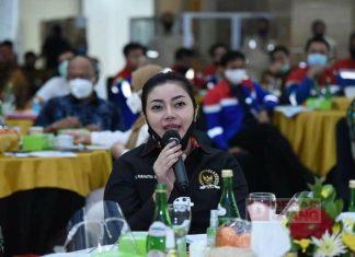 Paramitha Minta Dirut Pertamina Utamakan Masyarakat Korban Kebakaran