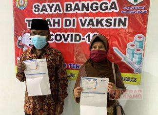 Mbak Wiwit Pantau Vaksinasi Lansia Tahap Pertama di Kendal