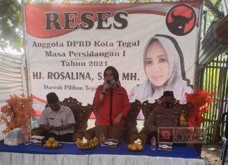 Melalui Reses, Hj. Rosalina Serap Aspirasi Masyarakat di Kelurahan Debong Tengah
