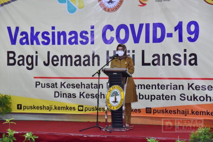 Meski Belum ada Kepastian Berangkat, Calon Jemaah Haji Sukoharjo Diberikan Vaksin (2)