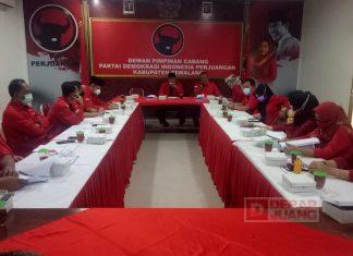 Laksanakan Instruksi Partai, DPC PDI Perjuangan Pemalang Gelar Rakor Fraksi