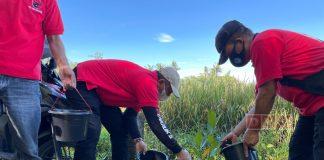 DPC PDI Perjuangan Karanganyar Lakukan Program Penghijauan