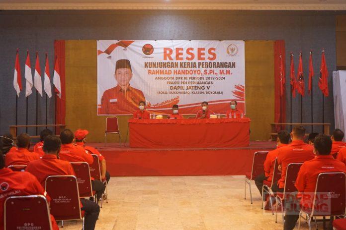 Rahmad Handoyo Laksanakan Reses di Boyolali