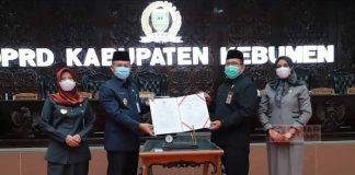 Gelar Rapat Paripurna, DPRD Kebumen sahkan Empat Perda