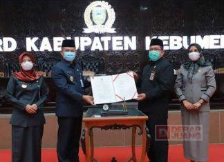 Gelar Rapat Paripurna, DPRD Kebumen sahkan Empat Perda