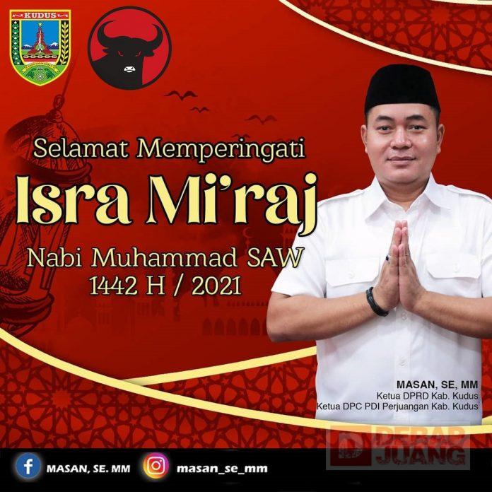 Refleksi Isra Miraj, Masan; Tebar Kebaikan Teladani Sikap Nabi Muhammad SAW