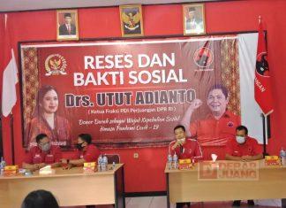 Kampanyekan Politik Kemanusiaan, Kader PDI Perjuangan Purbalingga Ikuti Donor Darah