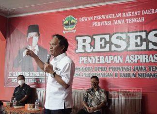 Reses di Kelurahan Susukan, Bambang Kusriyanto Paparkan Program Kedepan