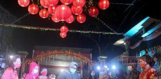 Resmikan Kampung Lampion, Mbak Yuni Dukung Penuh Inovasi dan Ekonomi Kreatif