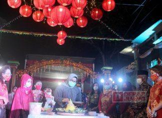 Resmikan Kampung Lampion, Mbak Yuni Dukung Penuh Inovasi dan Ekonomi Kreatif