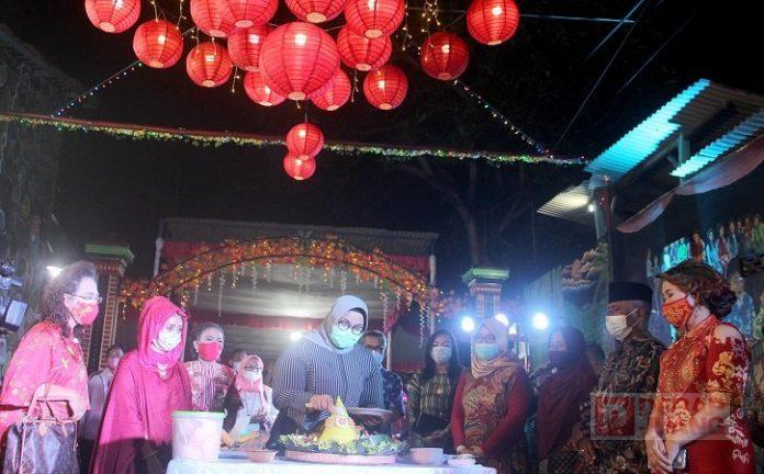 Resmikan Kampung Lampion, Mbak Yuni Dukung Penuh Inovasi dan Ekonomi Kreatif