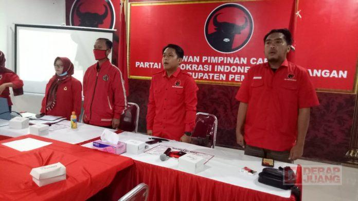 Siap Ikuti Lomba DPD Partai, DPC PDI Perjuangan Kabupaten Pemalang Selenggarakan Rakor