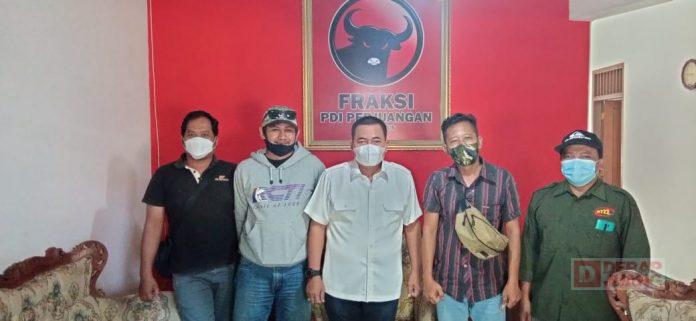 Sinergitas Ketua DPC PDI Perjuangan Kudus Bersama IJTI Muria Raya