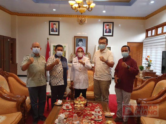 Sri Sumarni Temui PT. Semen Grobogan Bahas Pemerataan Pembangunan