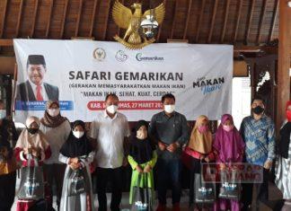 Tingkatkan Konsumsi Ikan, H. Sunarna Gelar Safari Gemarikan