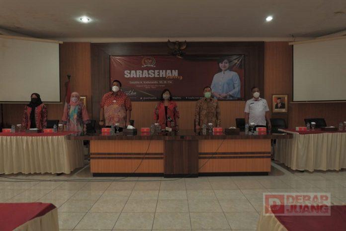 Turun ke Sragen, Mbak Casytha Serap Aspirasi UMKM