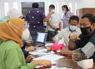 Vaksinasi Tahap II DPRD Kudus, Masan: Kami Mendukung Penuh Program Vaksinasi