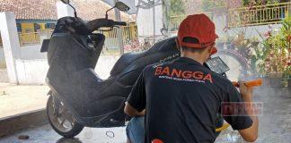 Wujudkan Kemandirian Ekonomi,Calon Kader Komunitas Juang Purbalingga Buka Cucian Motor