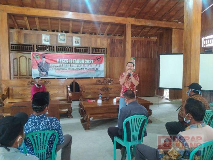 Abang Baginda Lakukan Reses di Desa Putatsari Grobogan