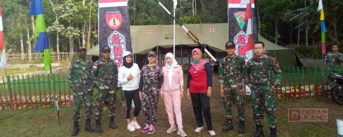 Bersama TNI, Lina Agustina Blusukan ke Kampung Bencana Tanah Bergerak di Kabupaten Tegal