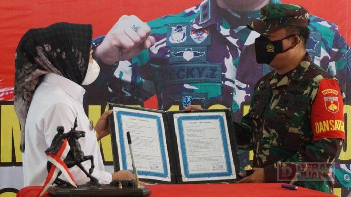 Bupati Purbalingga Tutup TMMD Reguler ke-110 di Desa Tumanggal